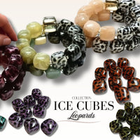 83- Ice Cube Glaçon, Léopard Saphir