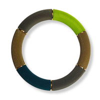 Bracelet Cannelé arlequin