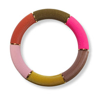 Bracelet Cannelé arlequin