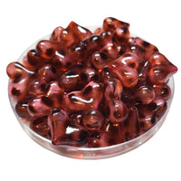 29 - Cœur en acrylique, Léopard rose