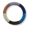 Bracelet Cannelé arlequin