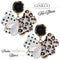 Kit boucles d'oreilles - Collection Gingko - Trio Blanc