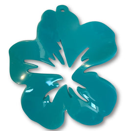 5 - Pendentif fleurs Hibiscus Tropical