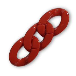 10 - Maillons 29MM, Cerise