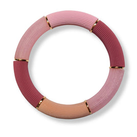 Bracelet Cannelé arlequin