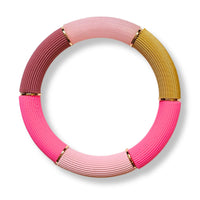 Bracelet Cannelé arlequin
