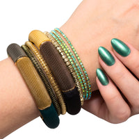 Bracelet Cannelé arlequin