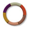 Bracelet Cannelé arlequin