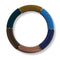 Bracelet Cannelé arlequin