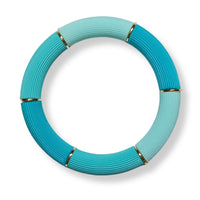 Bracelet Cannelé camaïeu, Pacific