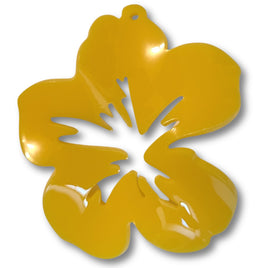 2 - Pendentif fleurs Hibiscus Mangue