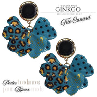 Kit boucles d'oreilles - Collection Gingko - Trio Canard