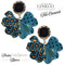 Kit boucles d'oreilles - Collection Gingko - Trio Canard