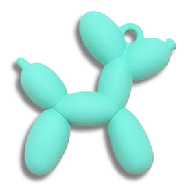 13 - Chien ballon pendentif, Jade Mat