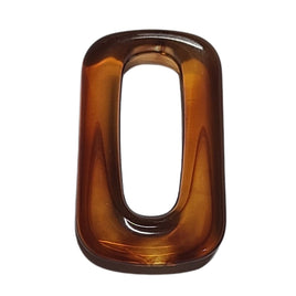 13- PRISME cabochons trapèzes, Caramel marbré