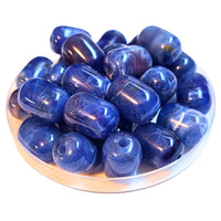 13 - Rolls cylindres en acrylique - Bleu marbré