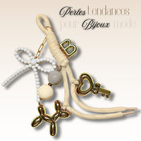 136 - Clé pendentif, CCB argent