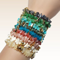 Séparateurs triangles arrondis en CCB, doré Réf CCB51