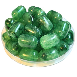 16 - Rolls cylindres en acrylique - Vert marbré