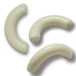 16 - Tubes courbes pour créoles C, Ivoire