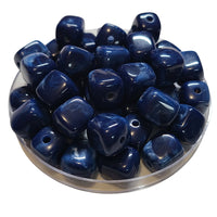 16 - BABY Ice Cube Glaçon, Bleu foncé marbré