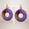 Boucles d'oreilles Donuts