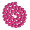 18- Boules en verre 10mm, Rose bonbon