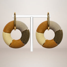 Boucles d'oreilles Donuts
