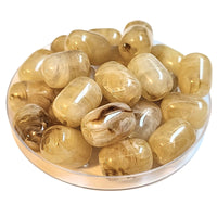 18 - Rolls cylindres en acrylique - Beige sable marbré