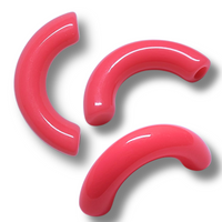 18 - Tubes courbes pour créoles C, Néon rose