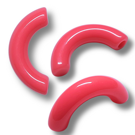 18 - Tubes courbes pour créoles C, Néon rose