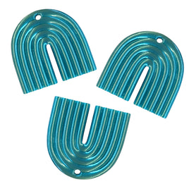 16 - Arche, Turquoise satin