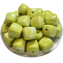 117- Ice Cube Glaçon, Lime marbré