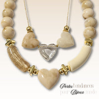 Séparateurs carrés  en CCB, doré Réf CCB58