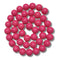 19- Boules en verre 10mm, Rose Barbie