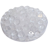 1- Rondelles scintillantes DiscoDisk, Cristal transparent