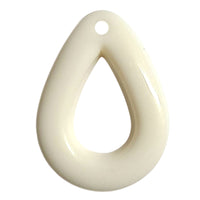 1 -Pendentif Goutte, Blanc cassé