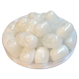 1 - Rolls cylindres en acrylique - Quartz blanc marbré