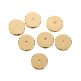 Rondelles de Séparation 10mm, en Plaqué Or 18K