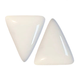 20- Khéops triangle à 2 trous, Blanc