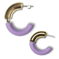 20 - Tubes courbes pour créoles C, Lilas