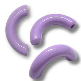 20 - Tubes courbes pour créoles C, Lilas