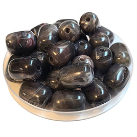 21 - Rolls cylindres en acrylique - Agate fumé marbré