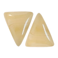 21- Khéops triangle à 2 trous, Champagne marbré