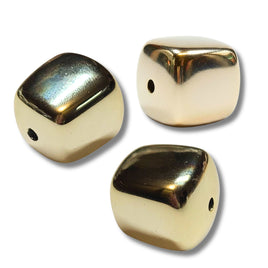 Séparateurs cubes en CCB, 20MM doré Réf CCB52
