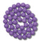 22- Boules en verre 10mm, Mauve