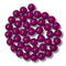 24- Boules en verre 10mm, Orchidée