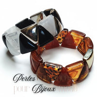 13- Khéops triangle à 2 trous, Persan marbré