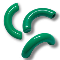 25 - Tubes courbes pour créoles C, Emeraude