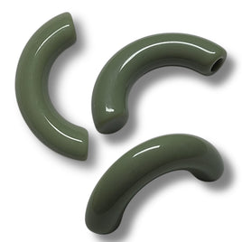 26 - Tubes courbes pour créoles C, Vert militaire